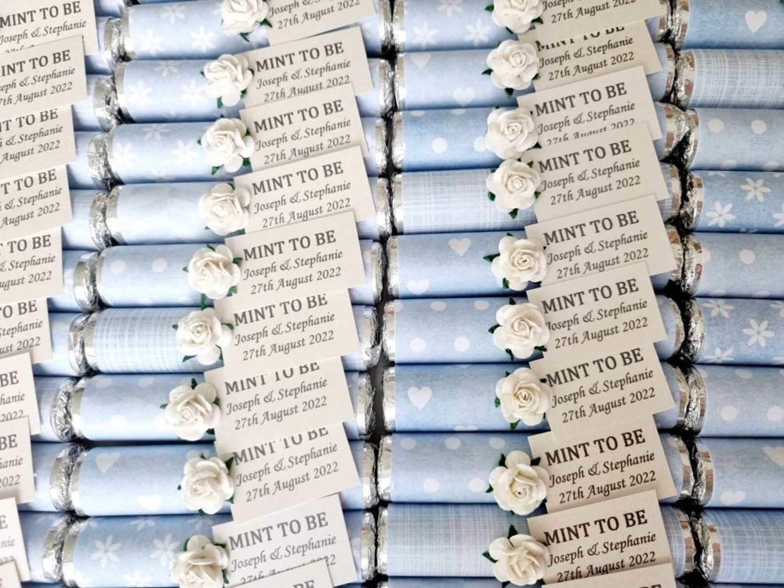 Mint to Be Favours Personalised Wedding Favours Mint Wedding Etsy UK