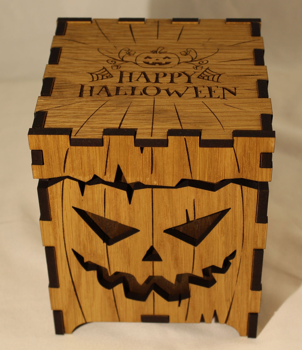 Jack O Lantern Wooden Box - Etsy