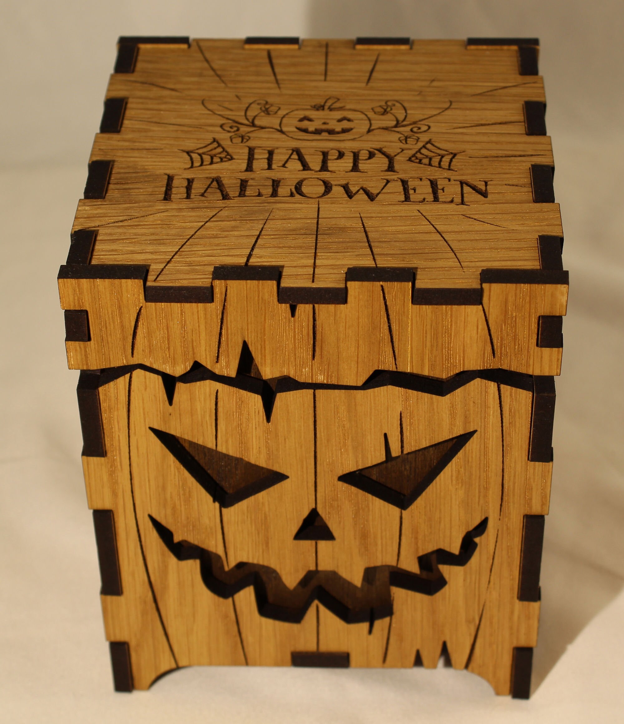 Jack O Lantern Wooden Box - Etsy