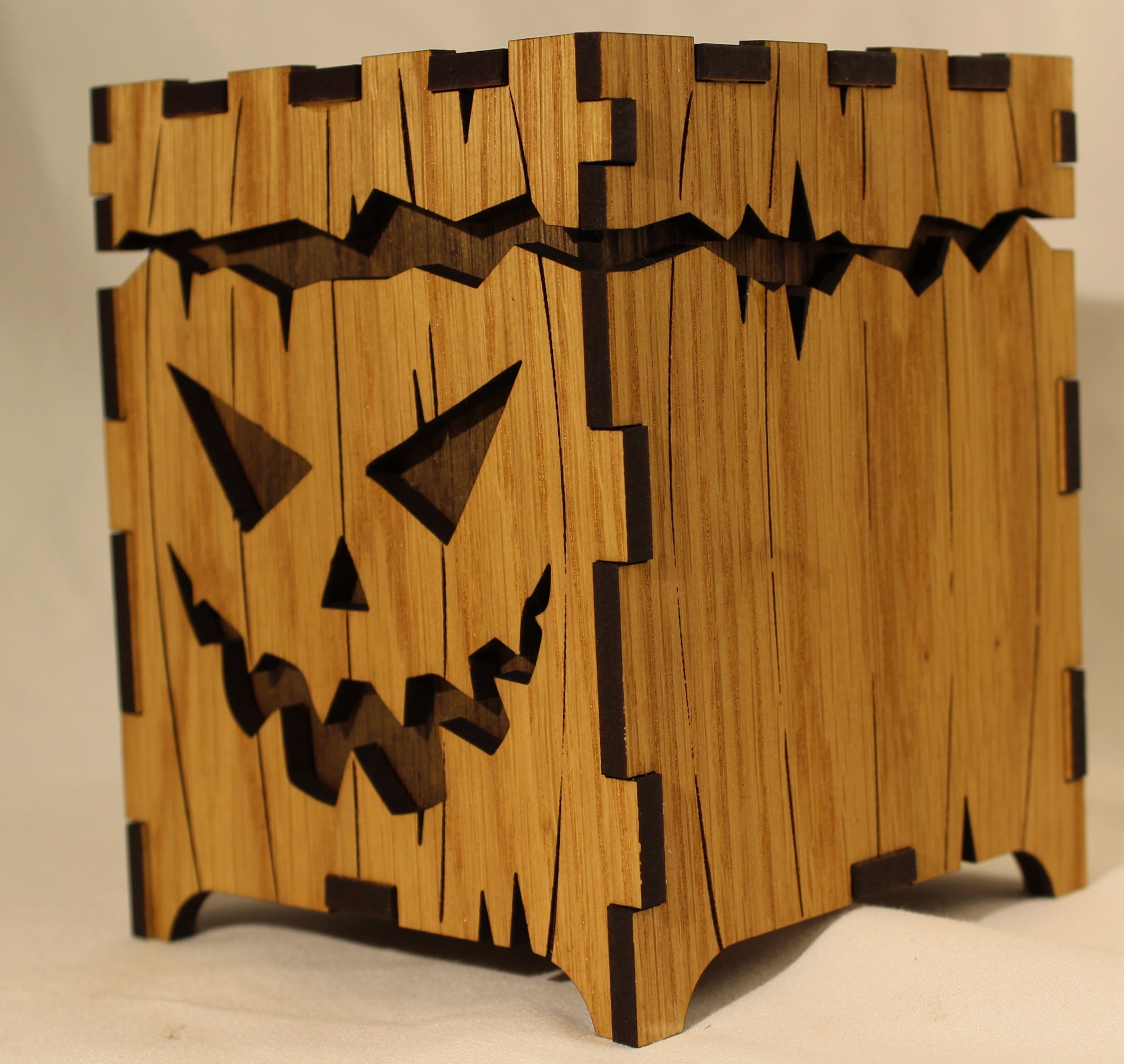 Jack O Lantern Wooden Box - Etsy