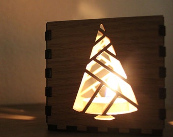 Christmas Tree Candle Holder 2