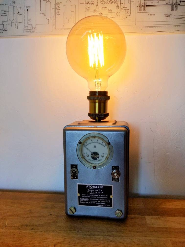 Lampe de Table Création Industriel Steampunk