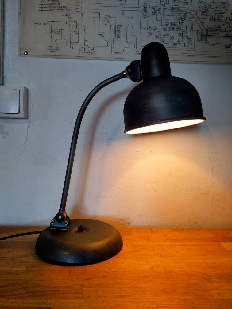 Lampe de Table Vintage Bauhaus 1940