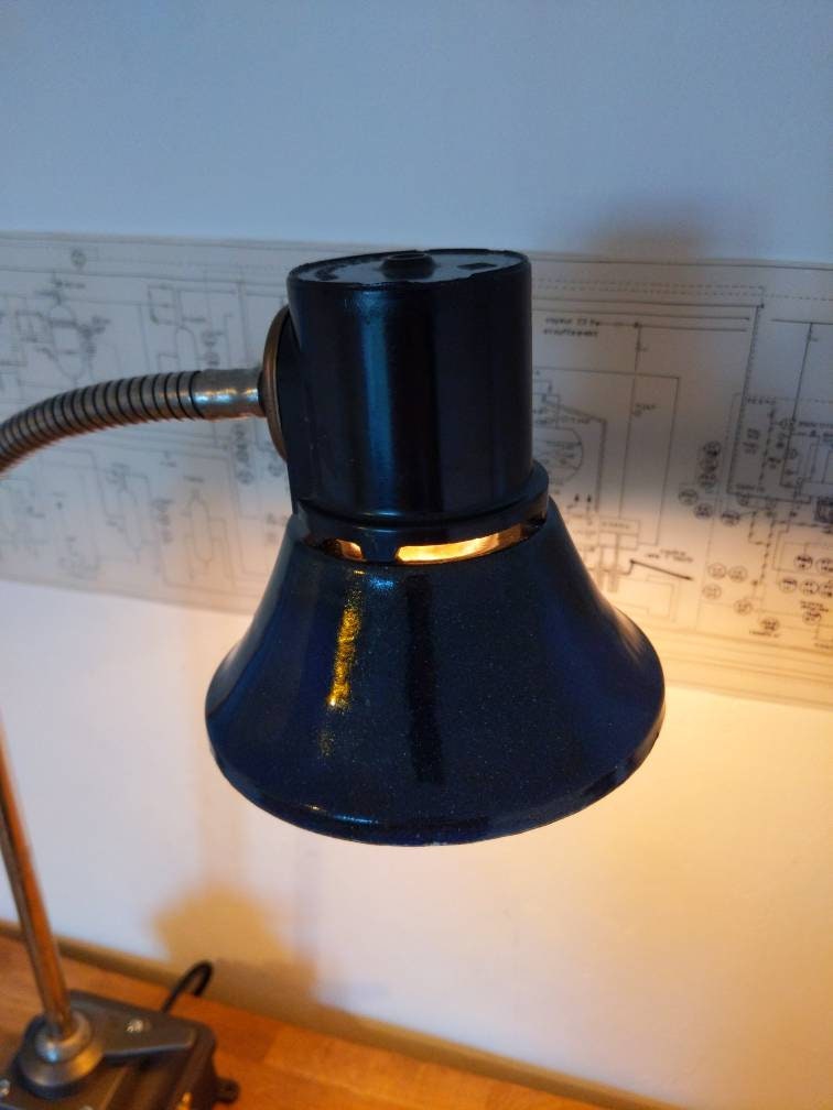 Lampe De Bureau Articulée Vintage 
