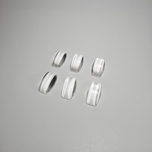 Fake standard shaped resin Ice for film and photography 6 cubes