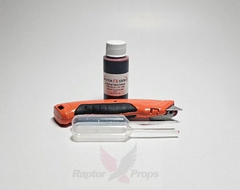 Box Cutter Blood Emitting FX Prop