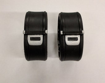 Deadpool wrist cuffs movie inspired with magnetic closure (pair)