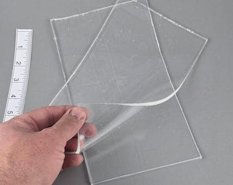 Fake rubber glass sheet for special effects and makeup, ice sheet