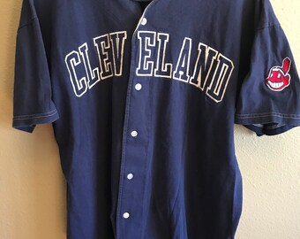 vintage cleveland indian jersey