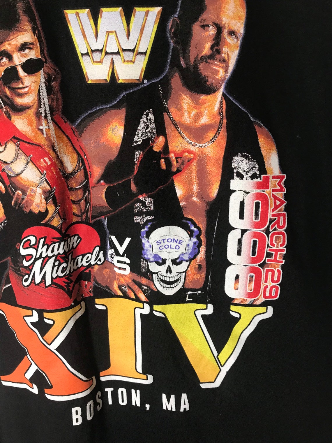 shawn michaels vs stone cold shirt