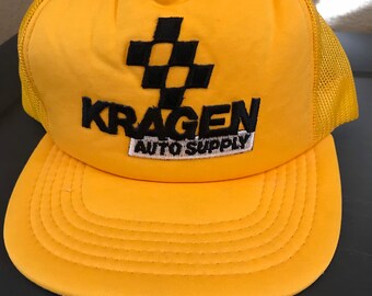 Vintage 80's Kragen Auto Supply Trucker 