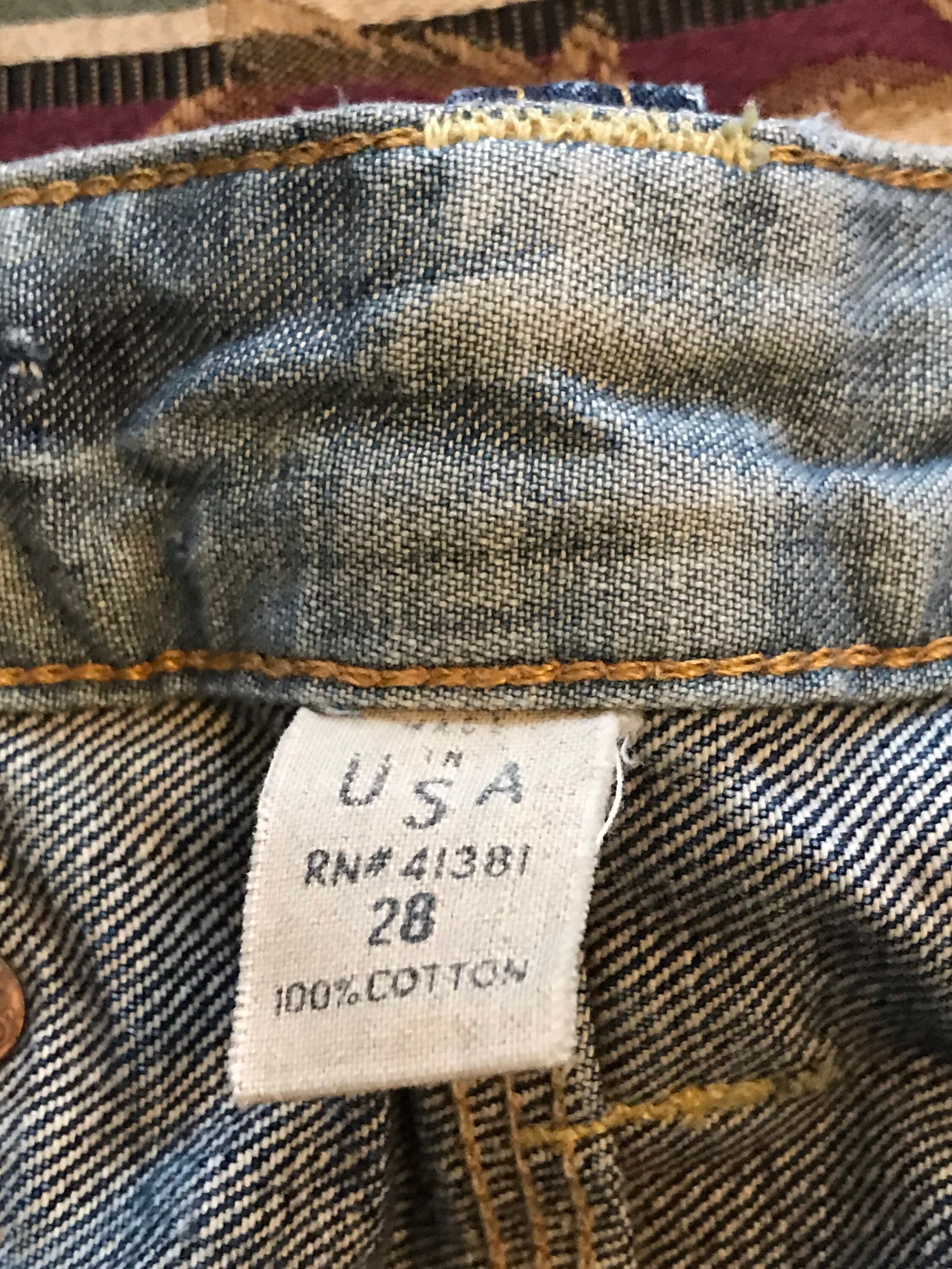 Vintage Double RL Selvedge Jeans Union Special Rare Colorado | Etsy