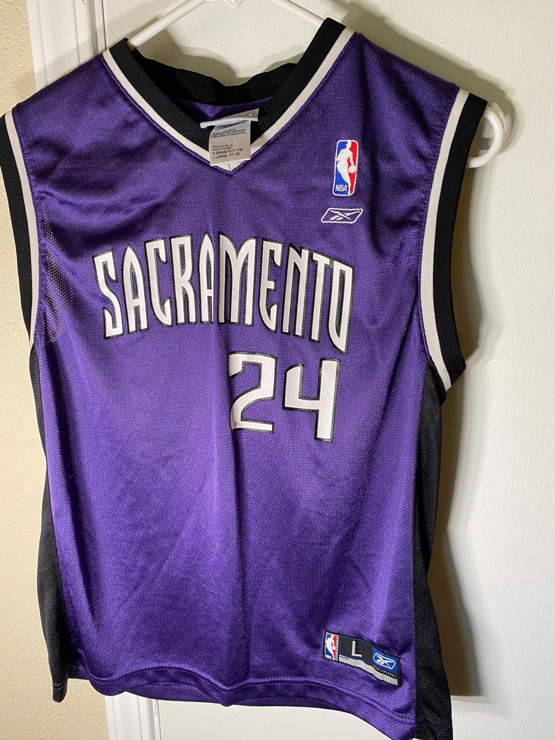 Vintage Sacramento Kings Bobby Jackson Jersey Size YOUTH Large Etsy