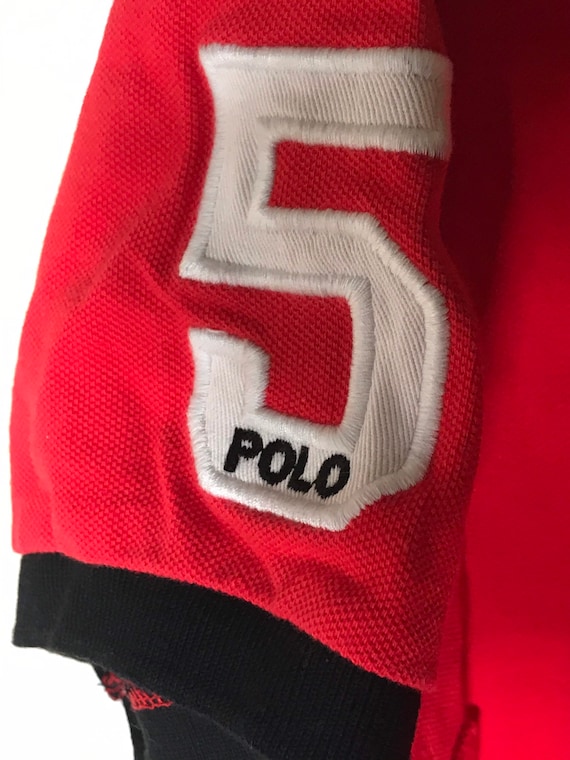 Polo Ralph Lauren MILAN Italy Big Pony Custom Fit Cotton Rugby