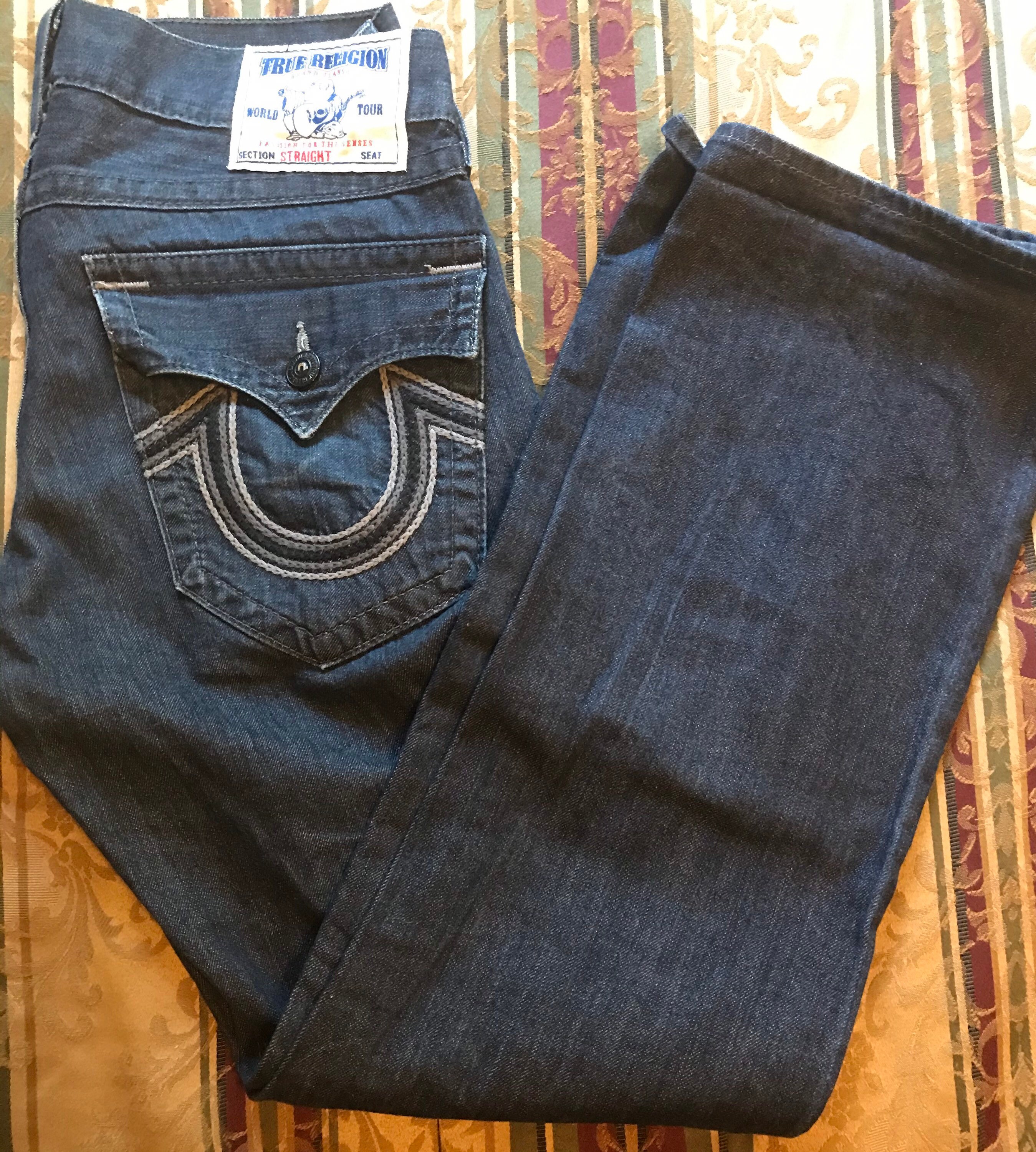 Genuine TRUE RELIGION Men's Jeans World 