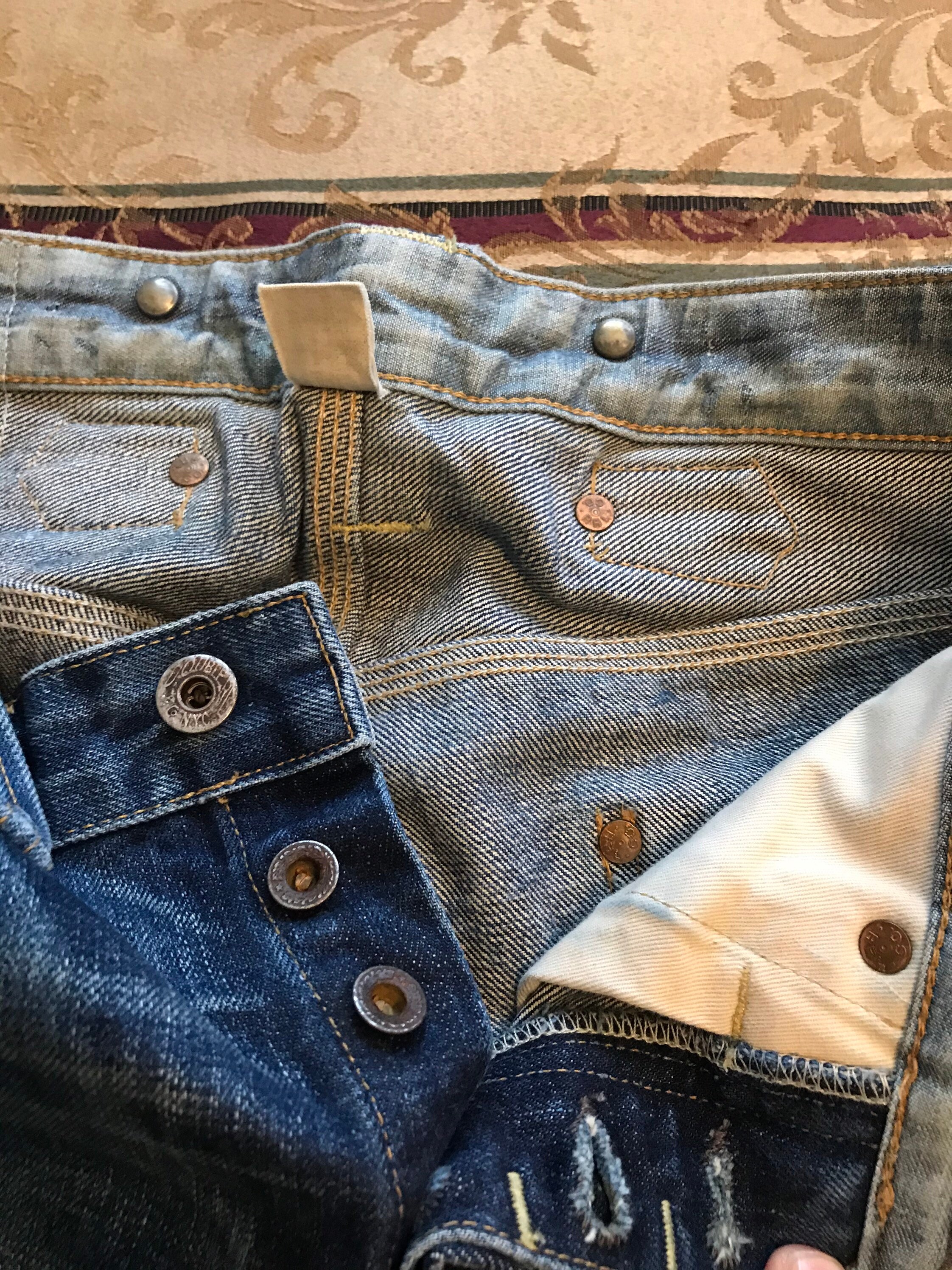 Vintage Double RL Selvedge Jeans Union Special Rare Colorado | Etsy