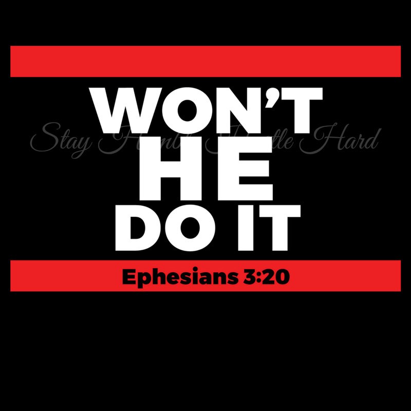 Won't He Do It Design Files SVG PNG Ai and JPG - Etsy