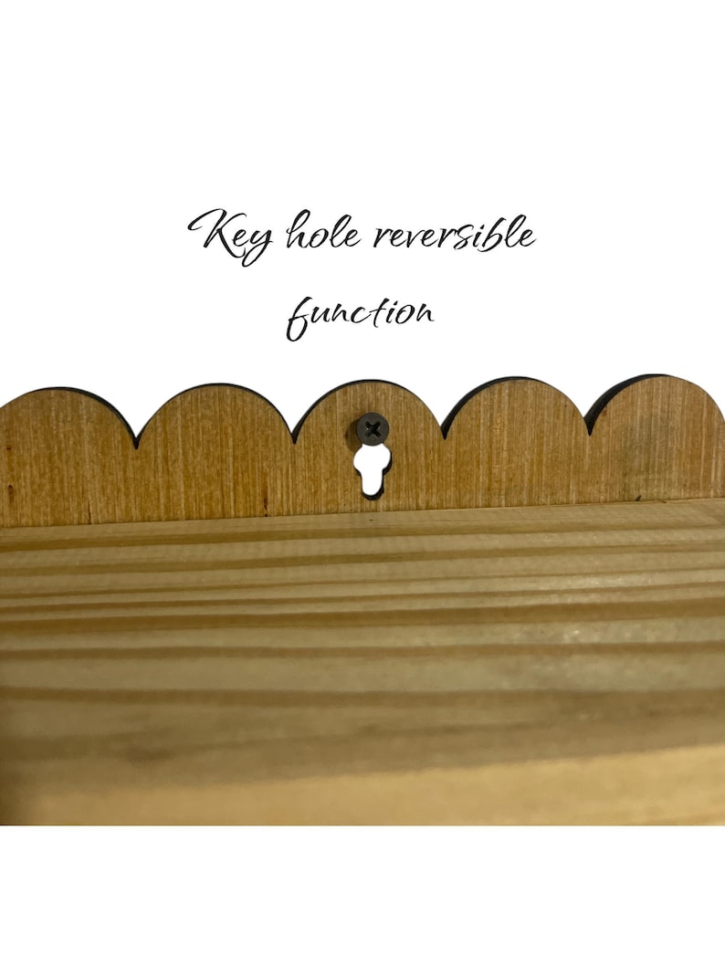 Key hole reversible use
