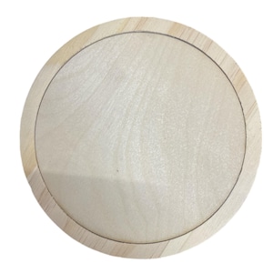Unfinished round chape Picture Frame, Wall art, Unfinished  Wood Sign Blank, DIY Wood Sign,  Rustic Frame.