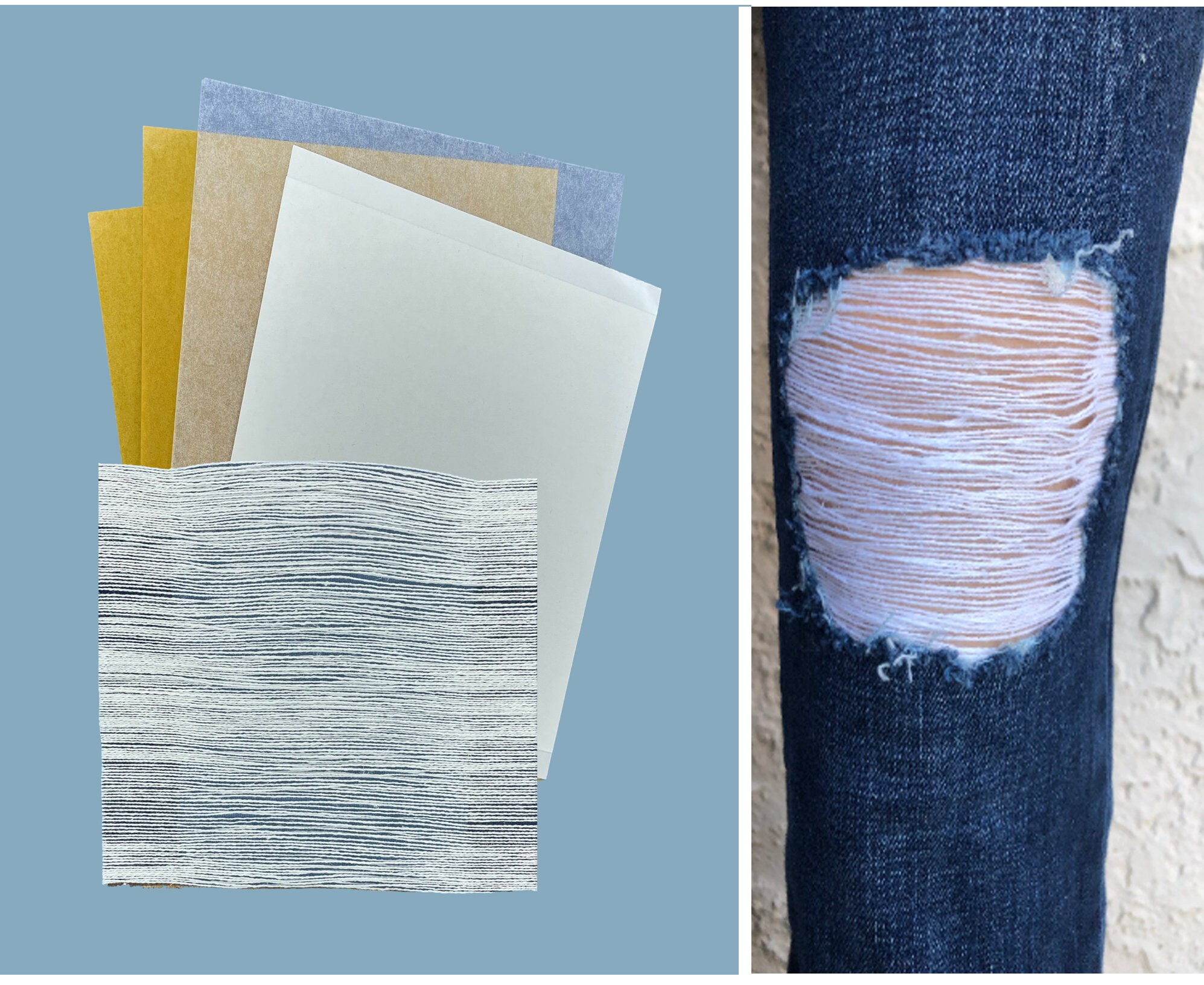 Large Loose Thread Tatter Patch Etsy