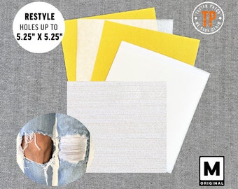 Medium Original Tatter patch and Denim Repair Kit (6x6)