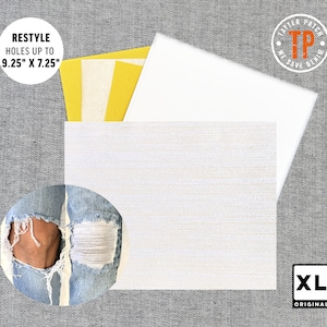 Extra Large Original Tatter Patch and Denim Repair Kit (10x8)