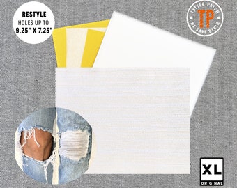 Extra Large Original Tatter Patch and Denim Repair Kit (10x8)