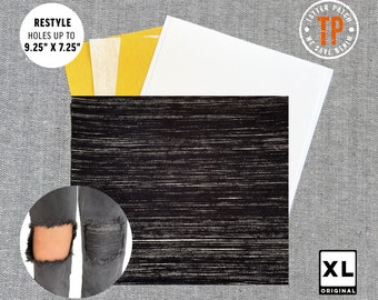 Extra Original Tatter Patch and Distressed Denim Repair Kit (10x8)