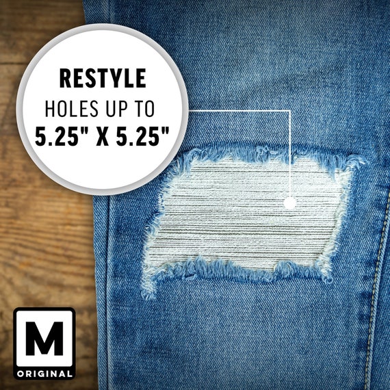 Kit di riparazione per jeans e toppe originali extra large 10x8 -   Italia