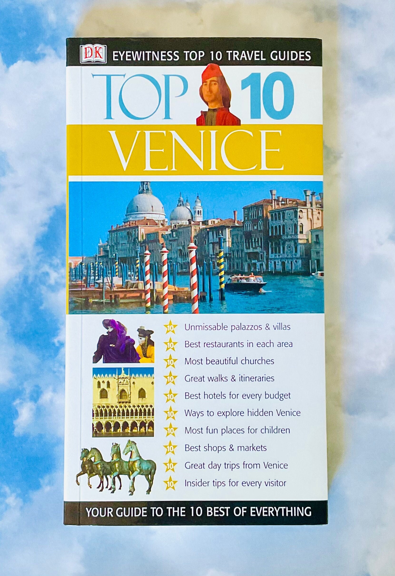 Romantic Travel Guide With Maps to Venice Colorful Vintage - Etsy