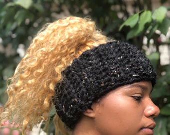 satin lined ear warmer