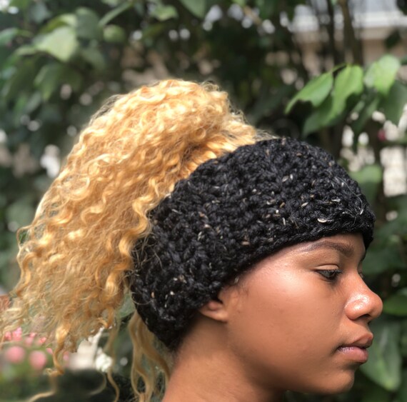 satin lined ear warmer