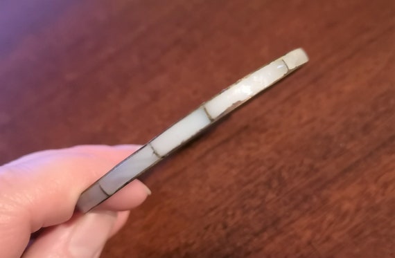 Retro Brass Bangles, Vintage Stackable Bracelets,… - image 6