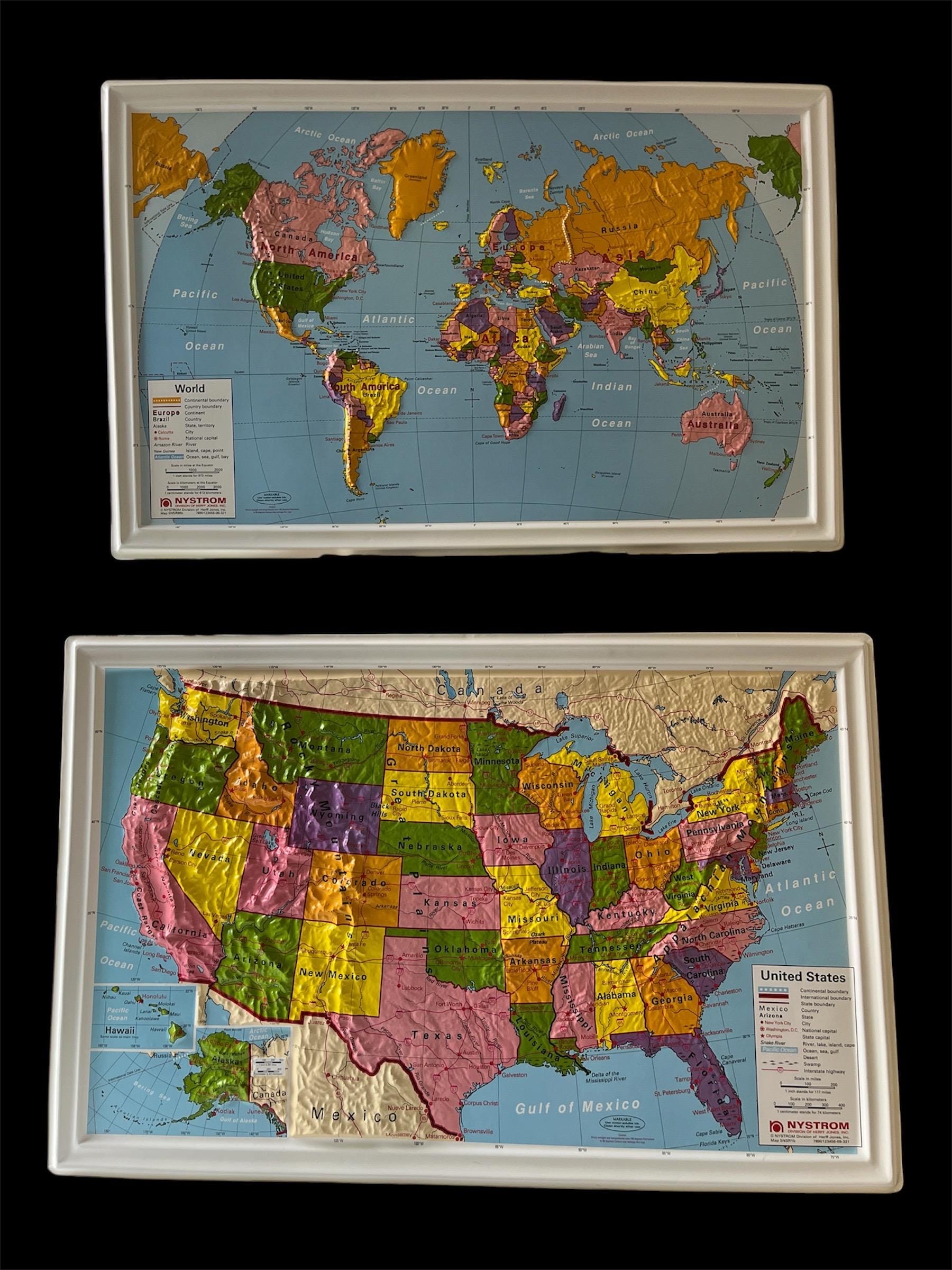世界地図　OLD MAPS　Edition teNeues1990 1990s World Map - Etsy