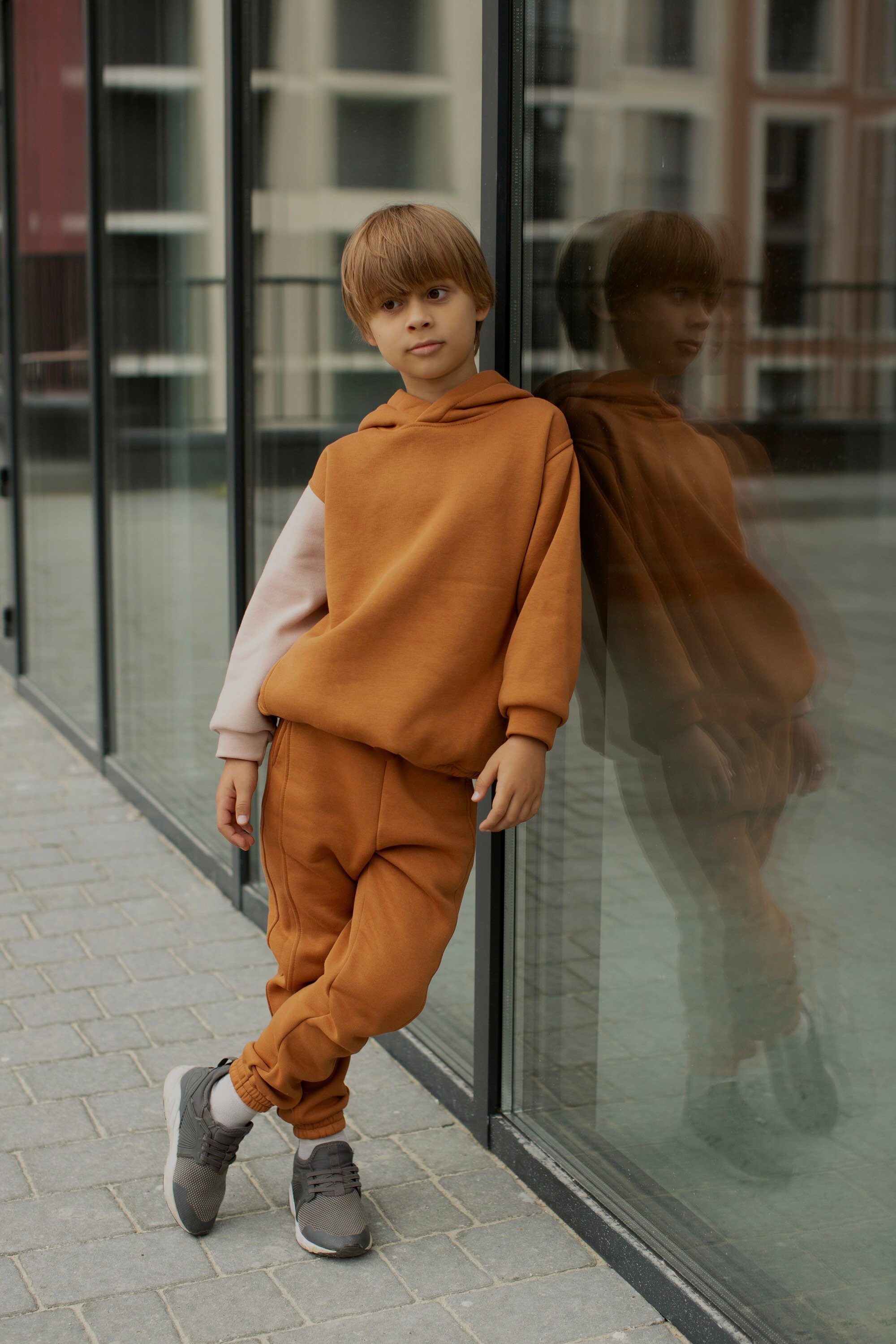 Children Spring Autumn Clothes Sets For Boys Pullover Pants 2pcs Outfits Cartoon Bear Sweater And Trousers Suit Kids Loungewear 1912901