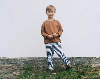 Unisex sweatshirt pants set, unisex kids clothing, baby boy outfit, baby girl cotton outfit, casual kids clothing, autumn kids set