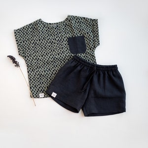 Boys clothing set, Muslin double gauze clothes