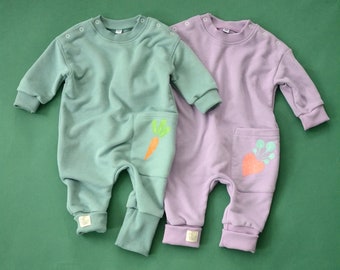 Cotton Newborn Footless Sleepsuit | 0-2 years | Gender Neutral | Baby Clothes | Baby Shower Gift |