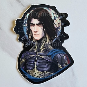 Viktor Herald Vinyl Sticker, Matte Finish, Arcane