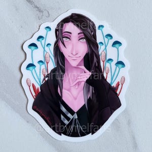 Sym Vinyl Sticker, Clear Finish, I Was A Teenage Exocolonist