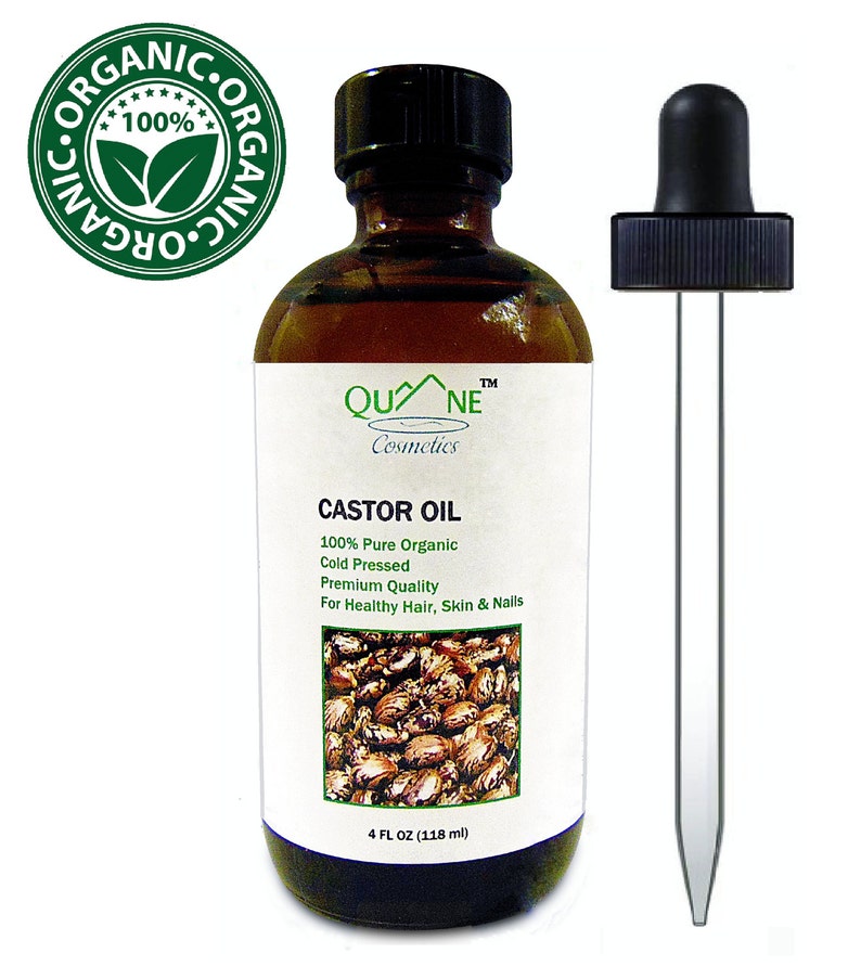 Quane Cosmetics Organic Castor Oil Grow Hair Long And Thick Etsy