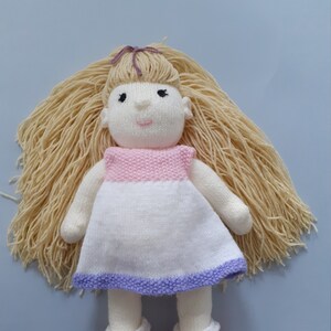 Cute Hand knitted doll