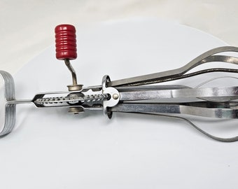 Vintage Stainless Steel Hand Mixer