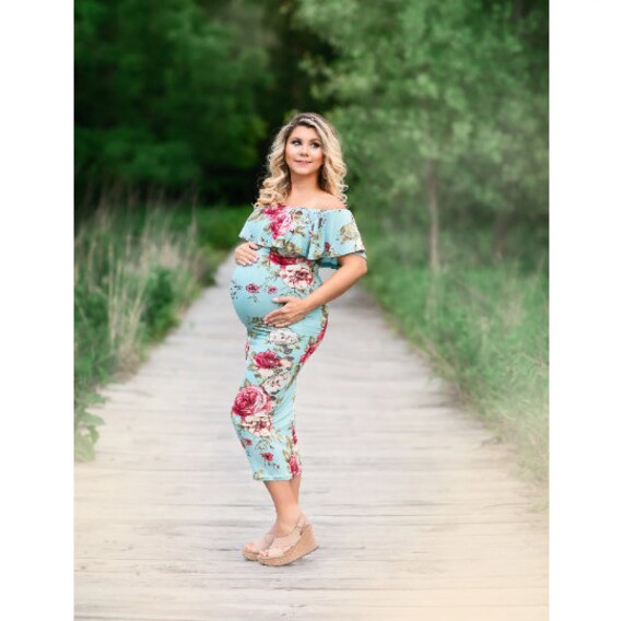 Maternity Dress Baby Shower Dress Cocktail Maternity Dress For Etsy