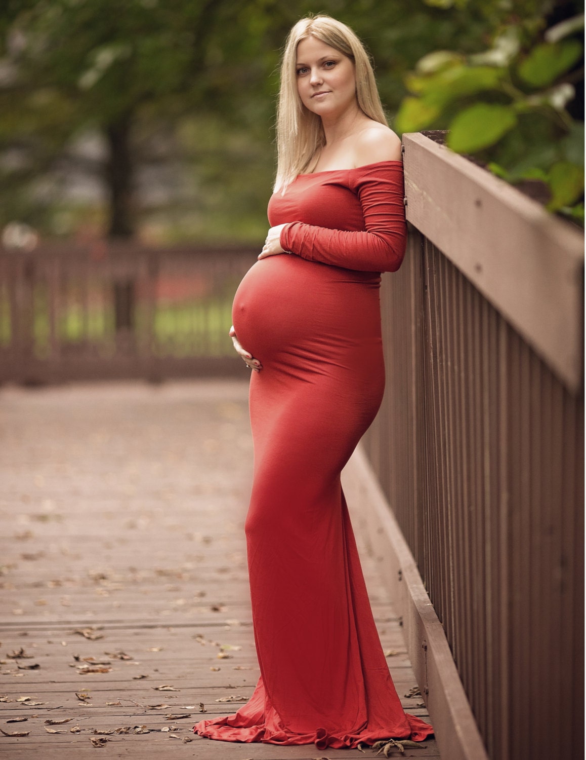 maternity fitted dresses