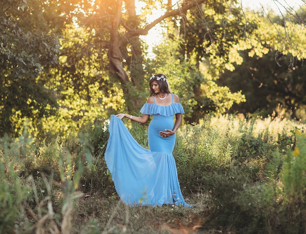 Maternity Dress for Baby Shower Photo Shoot or Weddingmaxi Etsy