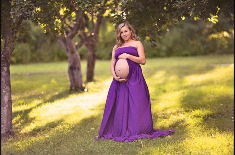 Baby Shower DressMaternity Gown for Photo ShootLong Etsy
