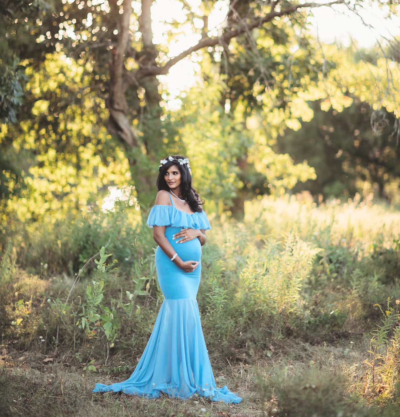 Maternity Dress for Baby Shower Photo Shoot or Weddingmaxi Etsy