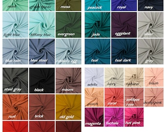 Color Swatch Jersey Fabric