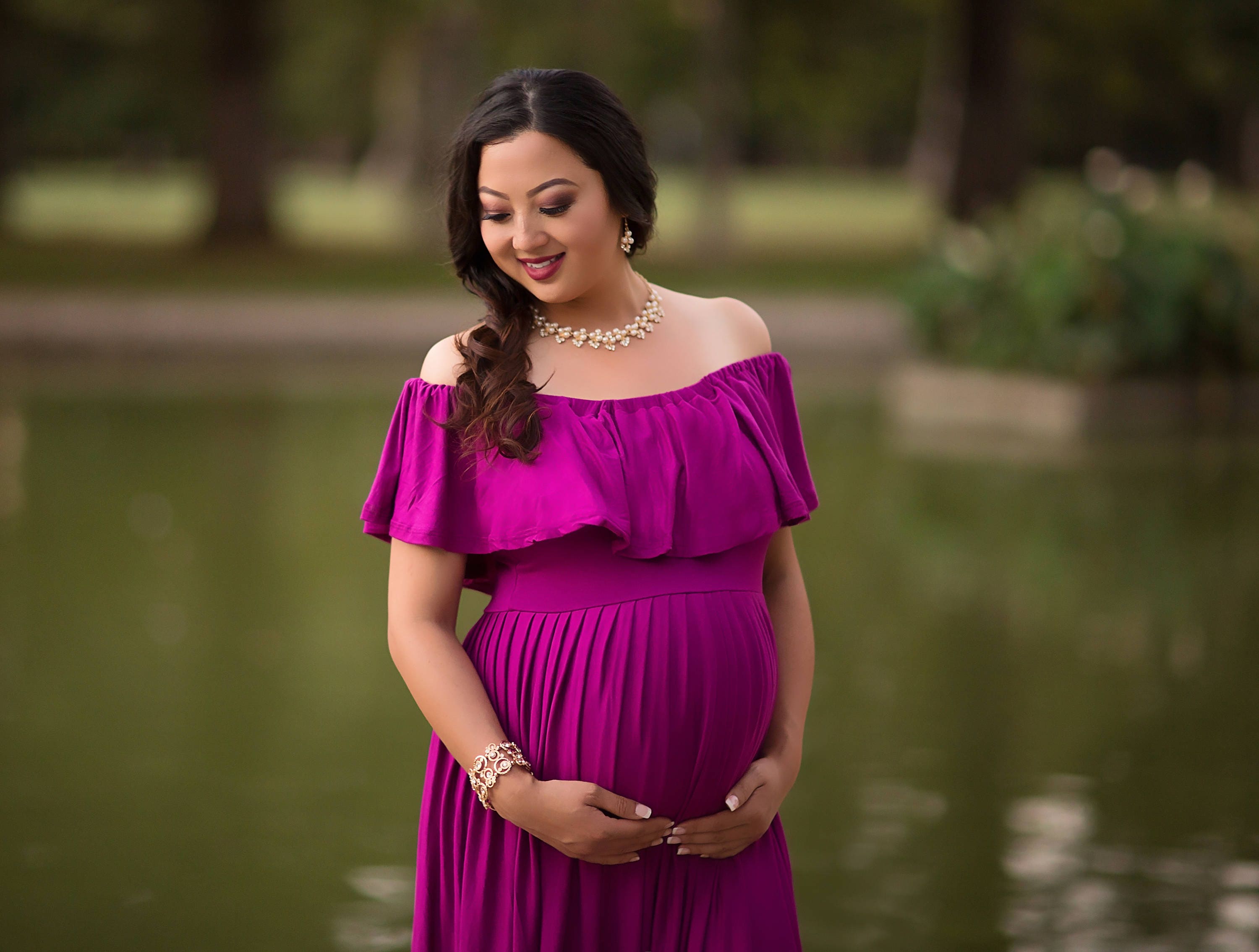 Maternity Dress for Photo Shoot Baby Shower Dress long Etsy